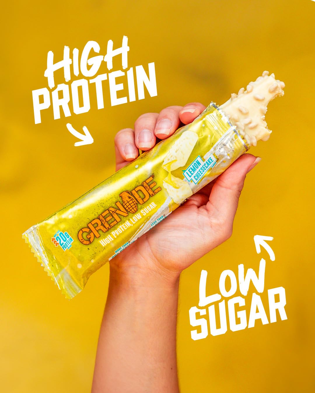 Grenade OREO Protein Bar - High Protein, Low Sugar, 12 x 60 g