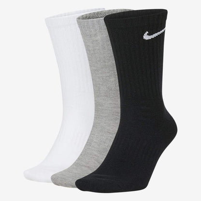 NIKE Unisex U Nk Everyday Cush Crew 3pr Socks