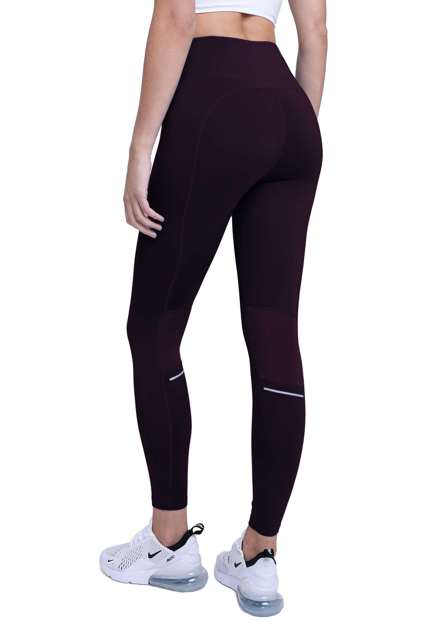 TCA Women's SuperThermal Performance Workout High Waisted Running Training Tights Leggings with Pocket