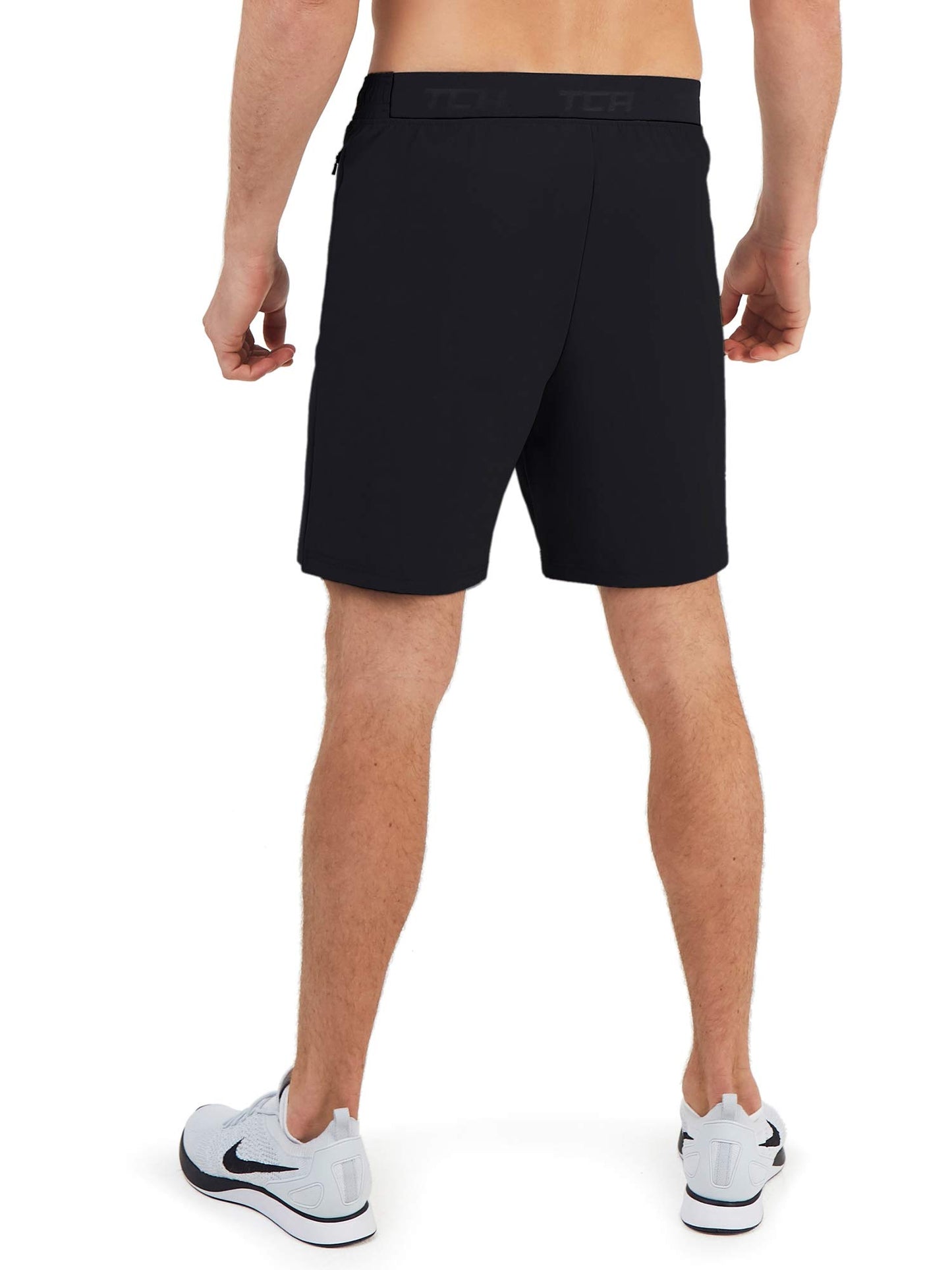 TCA Elite Tech Lightweight Mens Running Shorts Men Gym Shorts with Zip Pockets