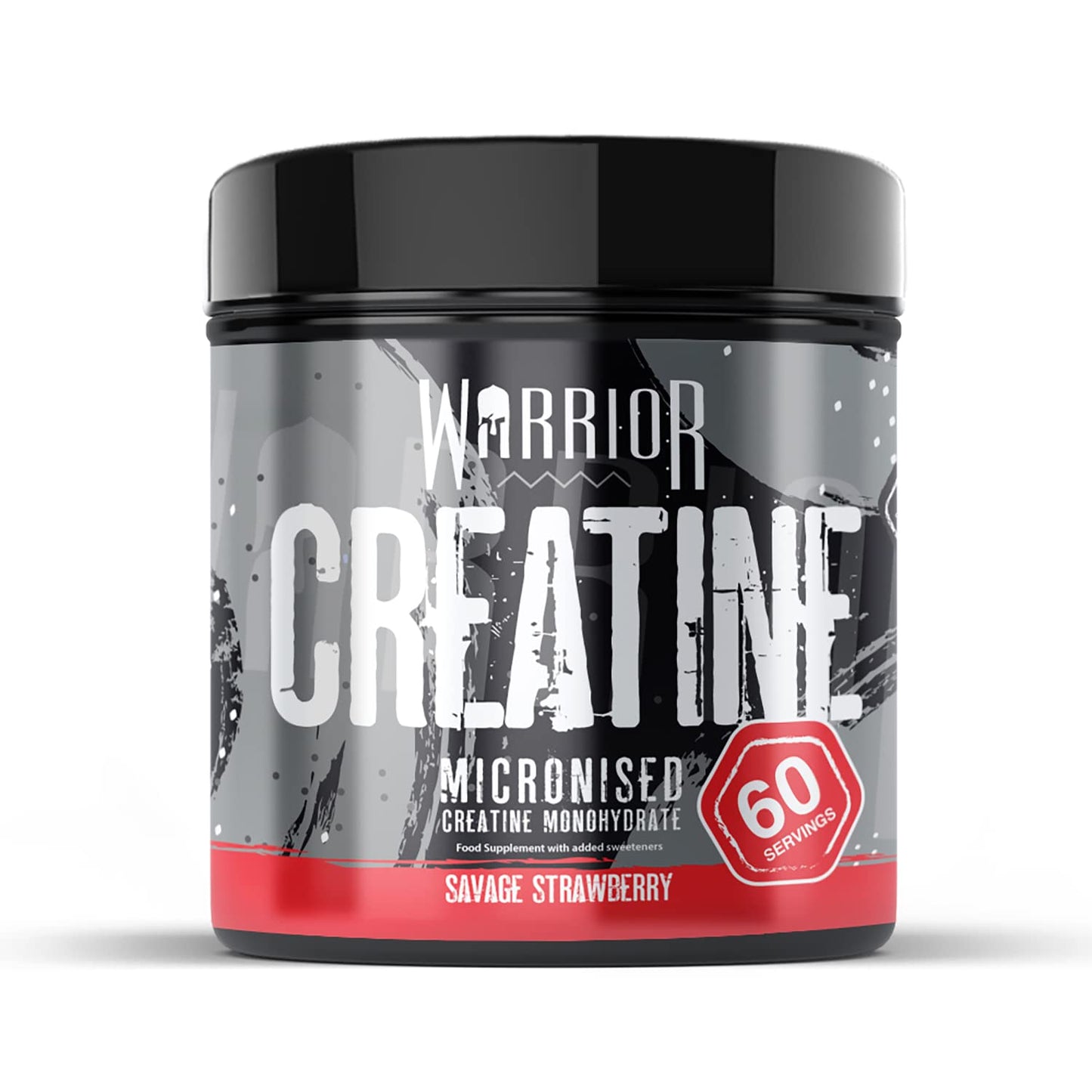 Warrior Creatine Monohydrate Powder 300g – Micronised – Proven to Improve Physical Performance and Recovery, 5g Servings (Unflavoured)