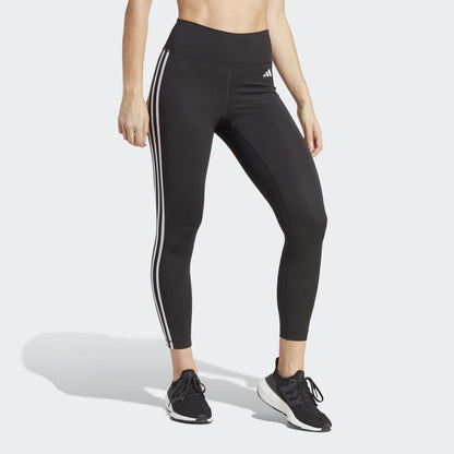 adidas Women's Train Essentials 3-Stripes High-Waisted 7/8 Leggings Tights (7/8)