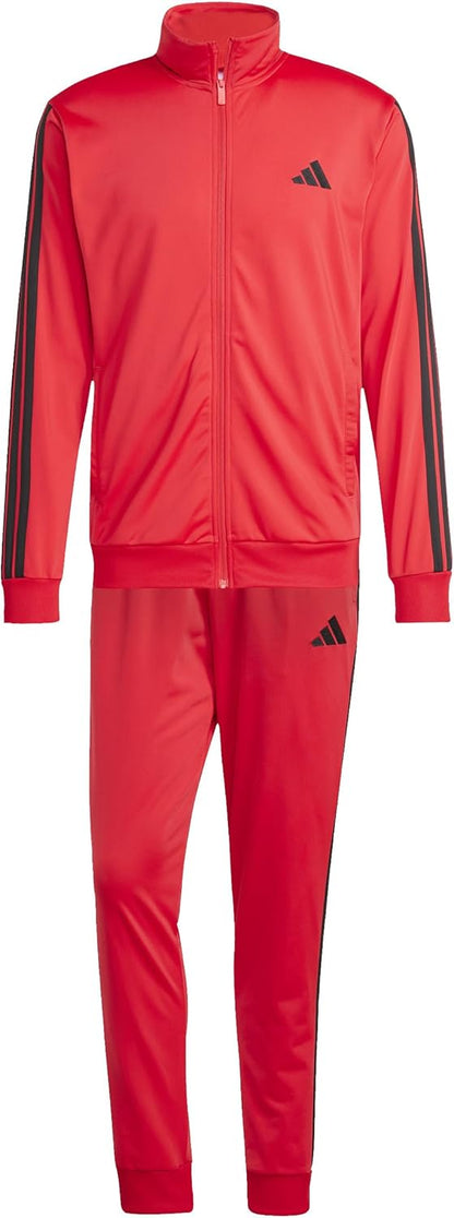 adidas Men's Basic 3-Stripes Tricot Track Suit
