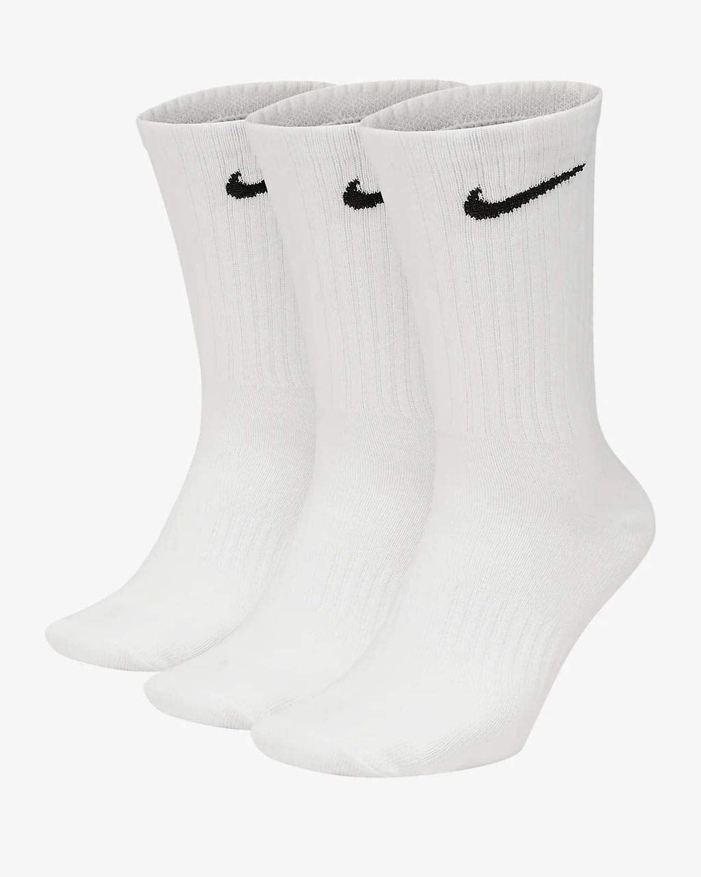 NIKE Unisex U Nk Everyday Cush Crew 3pr Socks