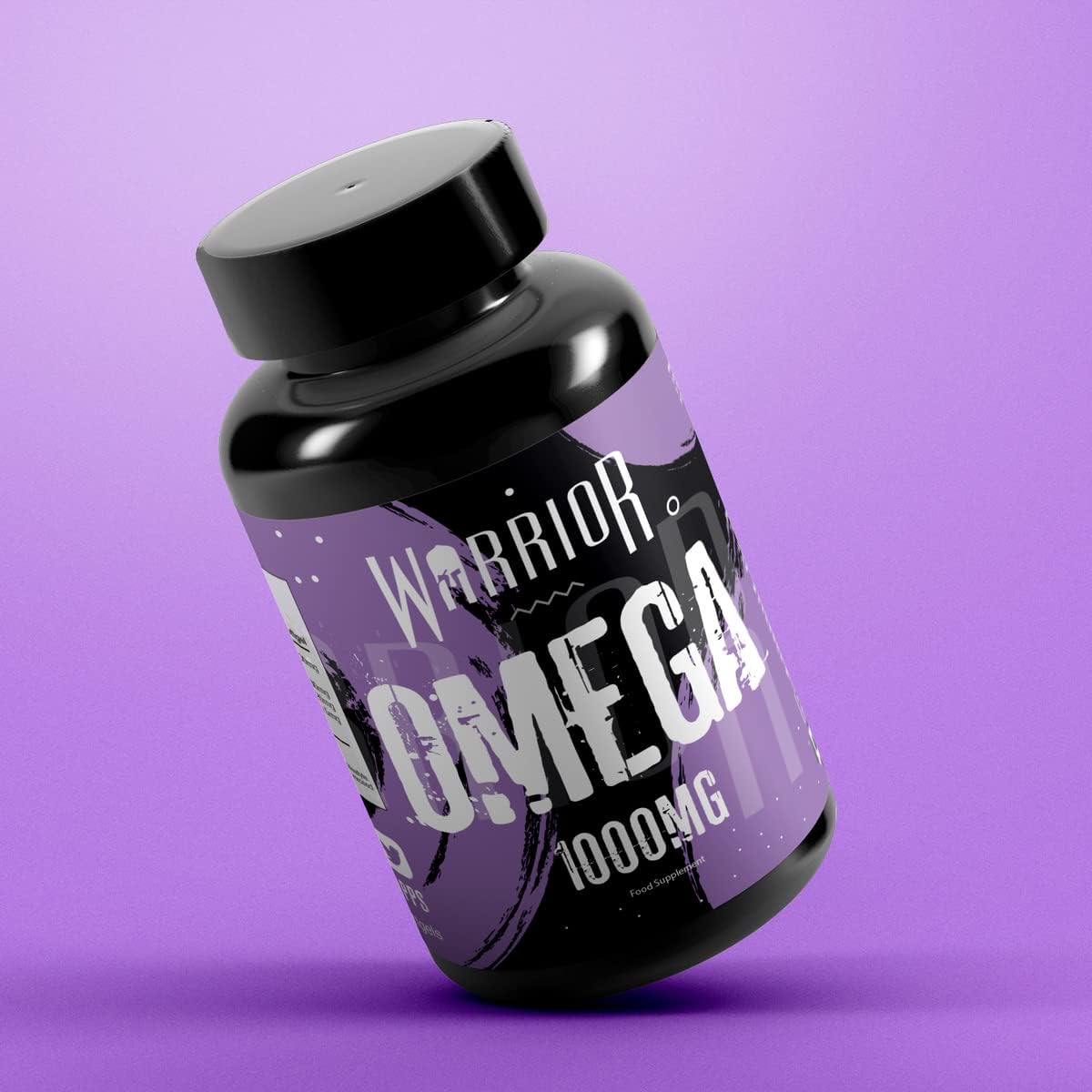 Warrior Omega Fish Oils 1000mg - 60 Softgel Capsules