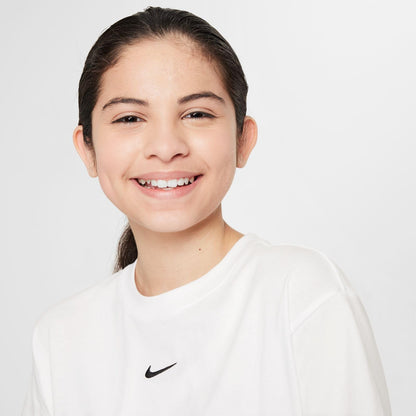 NIKE Girl's G NSW Tee Boxy Essntl Lbr Shirt