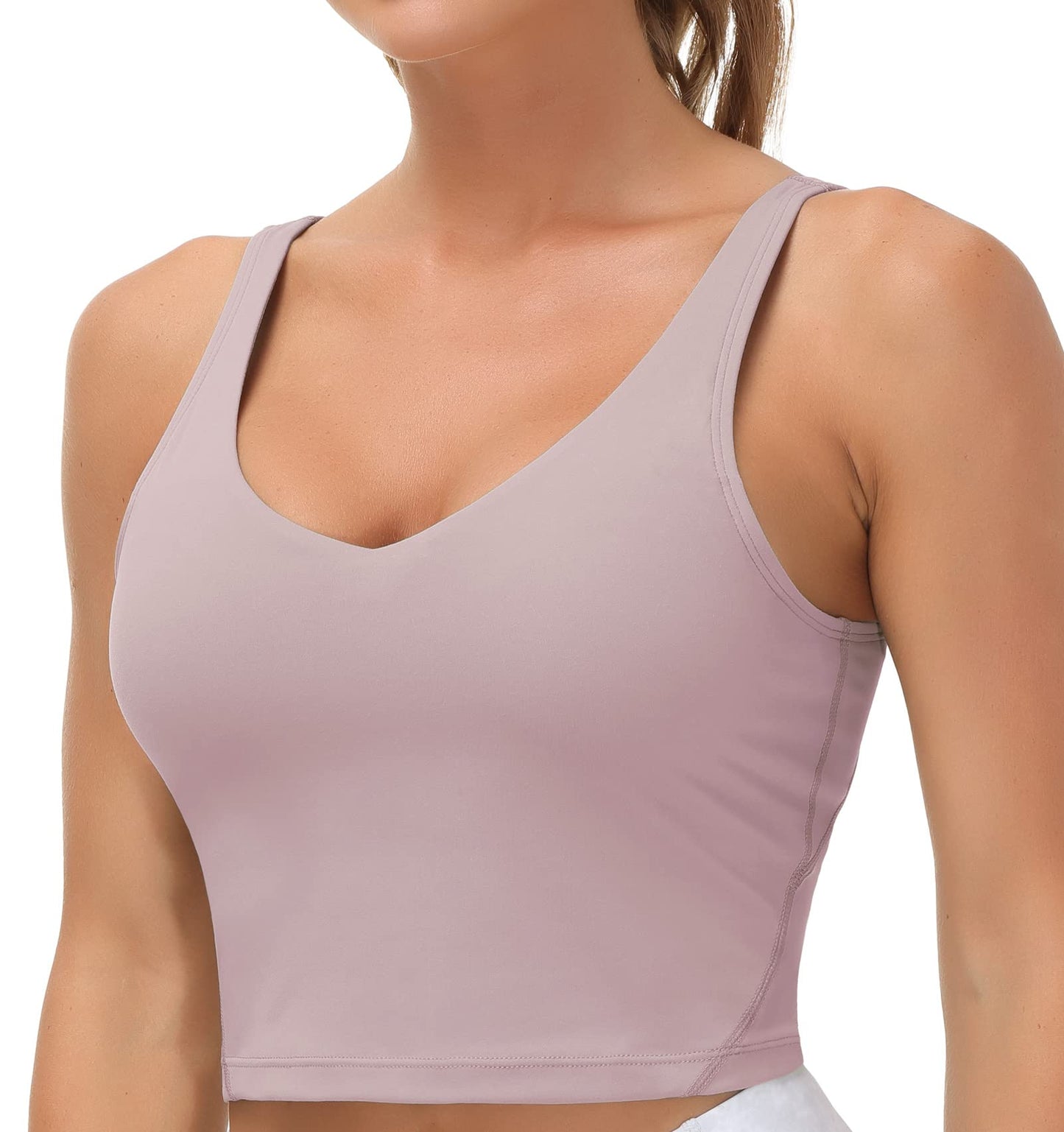 THE GYM PEOPLE Womens Sports Bra Longline Wirefree