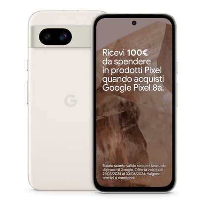 Google Pixel 8a – Unlocked Android smartphone with advanced Pixel Camera, 24-hour battery and powerful security – Obsidian, 128GB