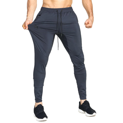 BROKIG Mens Stretch Running Tracksuit Bottoms
