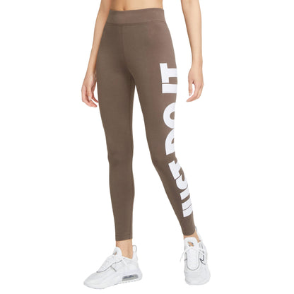 Nike Essential Gx Mr Swoosh Tights Black/White XS