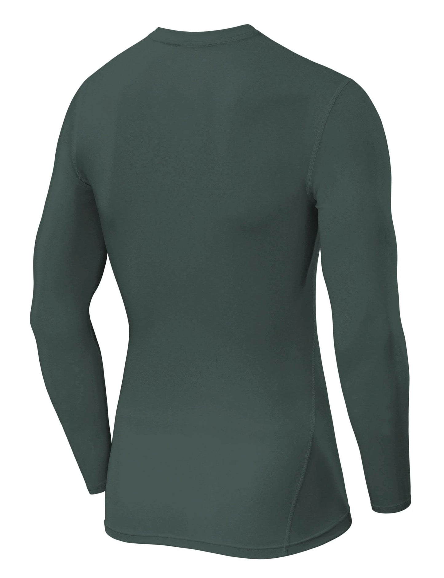 TCA Boys Pro Performance Compression Shirt Long Sleeve Top Compression Tops for Boys Base Layers Boys