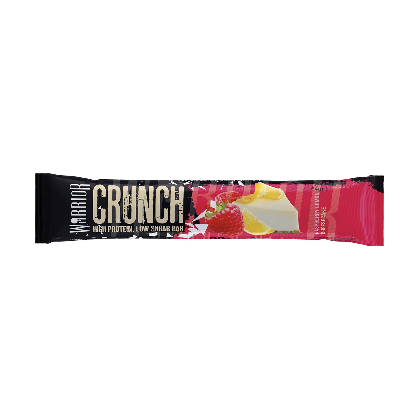 Warrior Crunch - High Protein Bars - 20g Protein Each Bar - Low Carb, Low Sugar Snack - 12 Pack x 64g (Variety Pack)