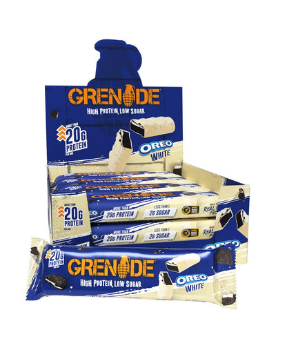 Grenade OREO Protein Bar - High Protein, Low Sugar, 12 x 60 g