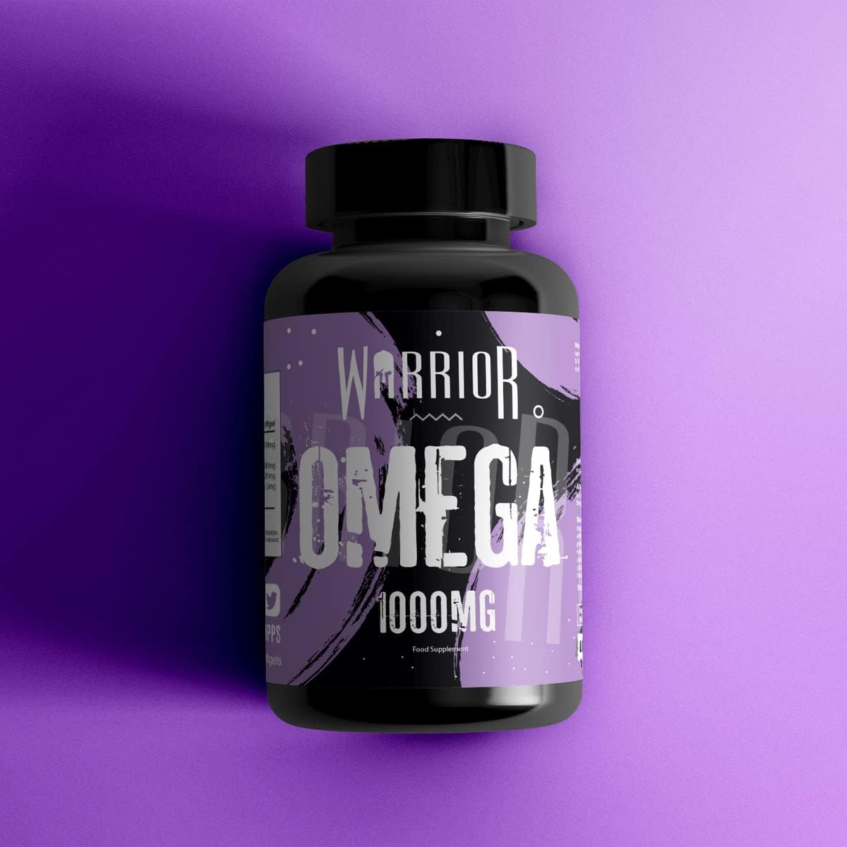 Warrior Omega Fish Oils 1000mg - 60 Softgel Capsules