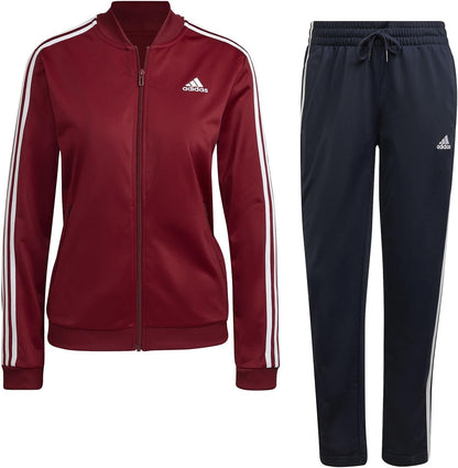 adidas Women's Back 2 Basics 3-stripes Tracksuit