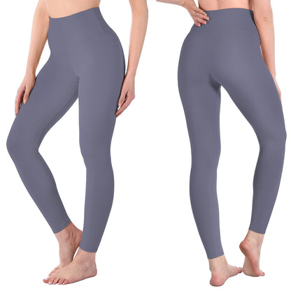 SINOPHANT High Waisted Leggings for Women, Buttery Soft Elastic Opaque Tummy Control Leggings, Plus Size Workout Gym Yoga