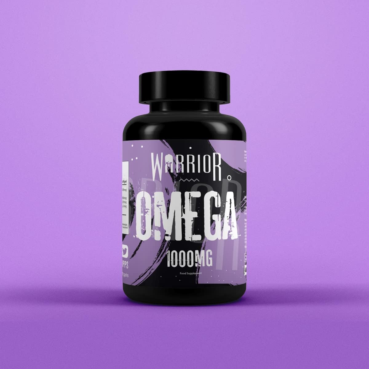 Warrior Omega Fish Oils 1000mg - 60 Softgel Capsules
