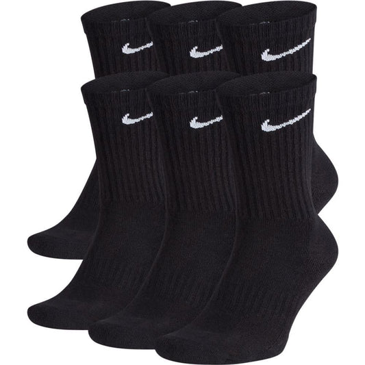 Nike Everyday Cushion Crew Socks, Unisex (Pack of 6 Pairs)