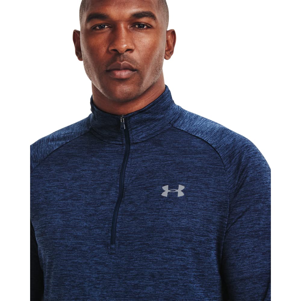 Under Armour Men's Ua Tech 2.0 1/2 Zip Versatile Warm Up Top for Men, Light and Breathable Zip Up Top for Working Out (Pack of 1)