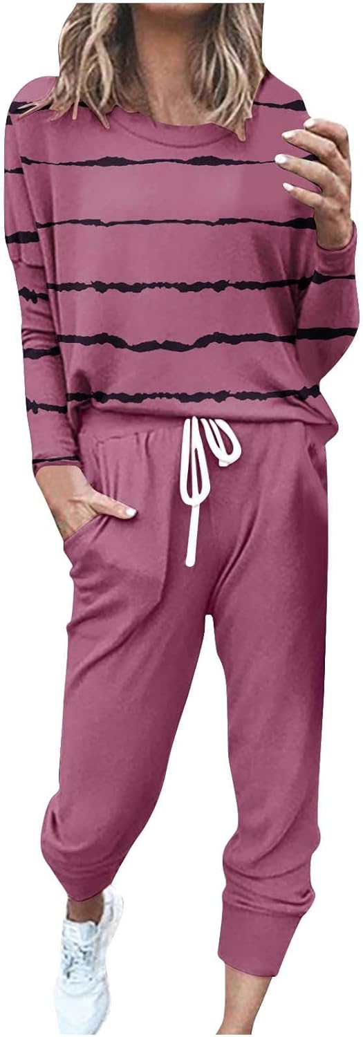 AMhomely Tracksuit Womens Full Set Lounge Wear Sets Oversized