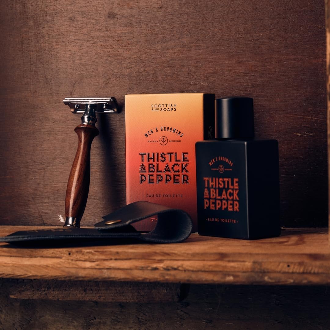 Scottish Fine Soaps Men's Grooming Thistle & Black Pepper Eau de Toilette 50ml