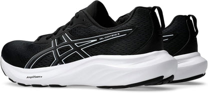 Asics Men's Gel-Contend 9 Sneaker, Black White, 8.5 UK
