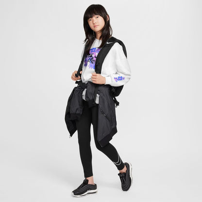 Nike Tights G NSW Clssc Tght GFX, Black/White, FZ5586-010, XL