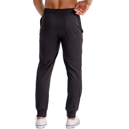 Hanes Originals Cotton Joggers, Jersey Sweatpants for Men with Pockets, 30" Inseam