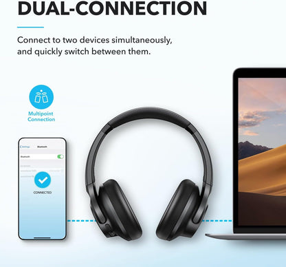 soundcore by Anker Q20i Hybrid Active Noise Cancelling Foldable Headphones