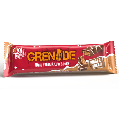 Grenade High Protein, Low Sugar Bar - White Chocolate Cookie, 12 x 60 g