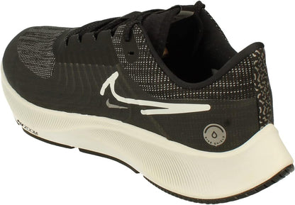 NIKE Air Zoom Pegasus 38 Shield Mens Running Trainers DC4073 Sneakers Shoes (UK 6 US 7 EU 40, Black Platinum Tint 001)