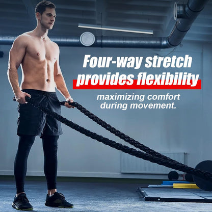 AUYAO Men's Compression Tights Leggings