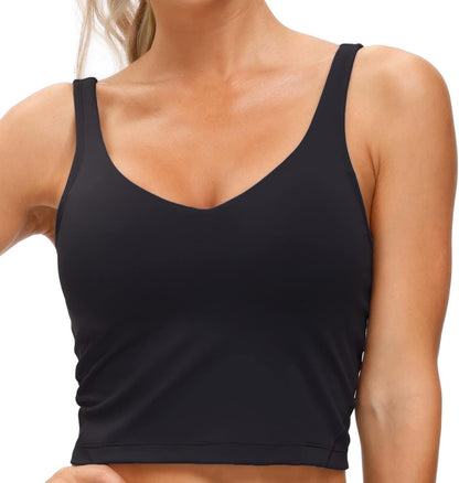 Women’s Longline Sports Bra Wirefree Padded