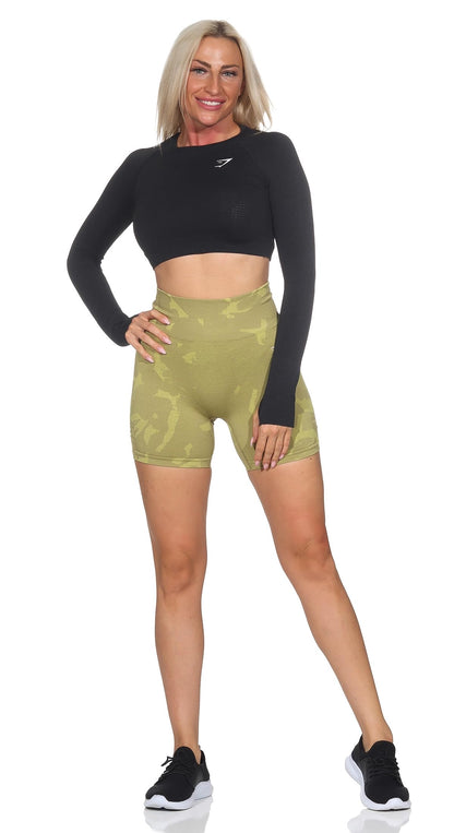 GYMSHARK Women's Adapt Camo Seamless Shorts