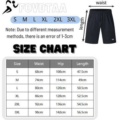 fovdtaa 5 Pack Mens Sports Shorts Men's Athletic Shorts with Pockets and Elastic Waistband, Quick Dry Workout Shorts for Men Running Trousers