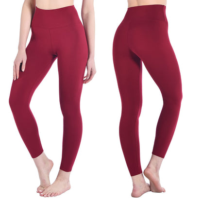 SINOPHANT High Waisted Leggings for Women, Buttery Soft Elastic Opaque Tummy Control Leggings, Plus Size Workout Gym Yoga