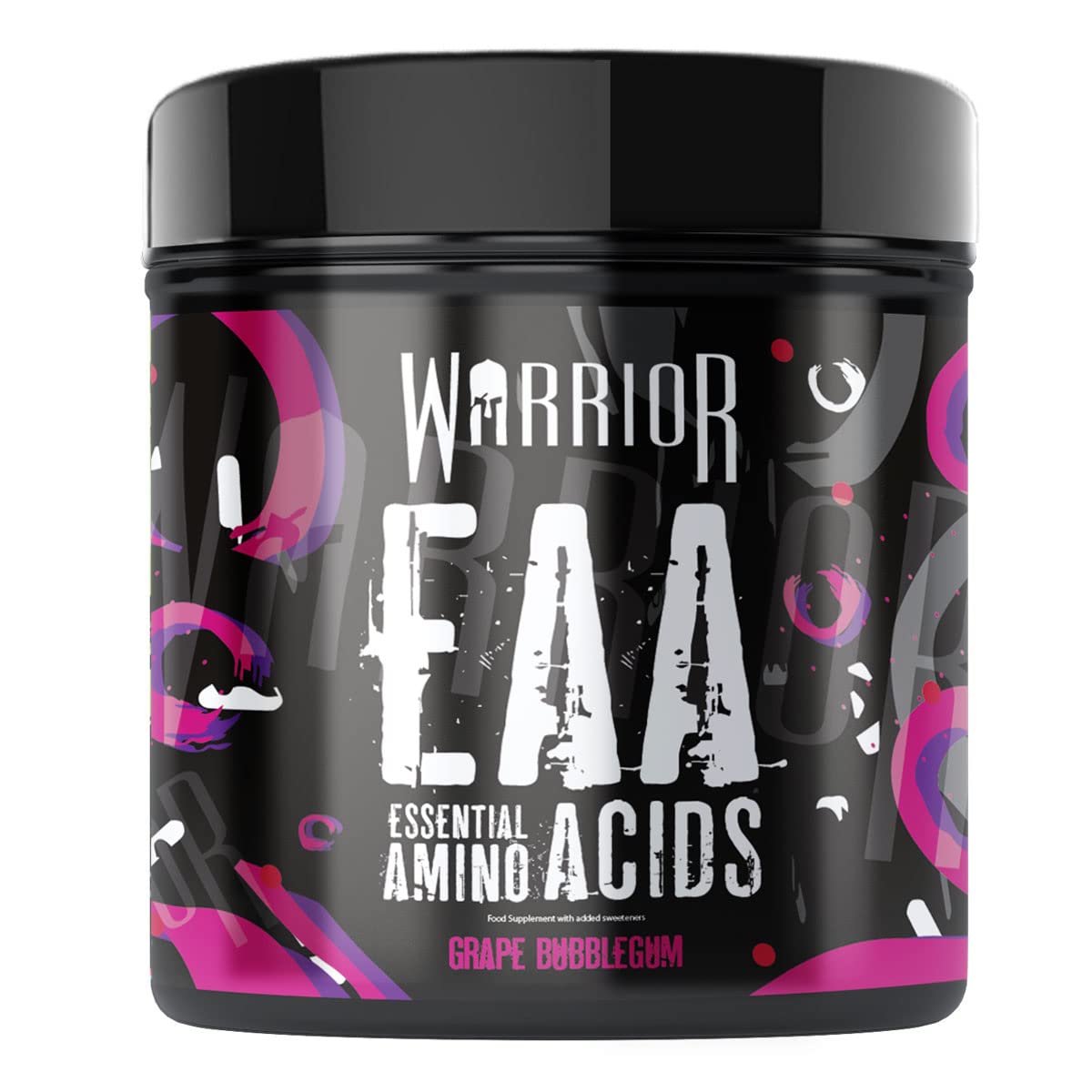 Warrior EAA - Essential Amino Acids - 360g - Provides Exceptional Support for Recovery & Muscle Soreness - Formula Includes Cyclic Dextrin, Taurine and More, Blue Raspberry