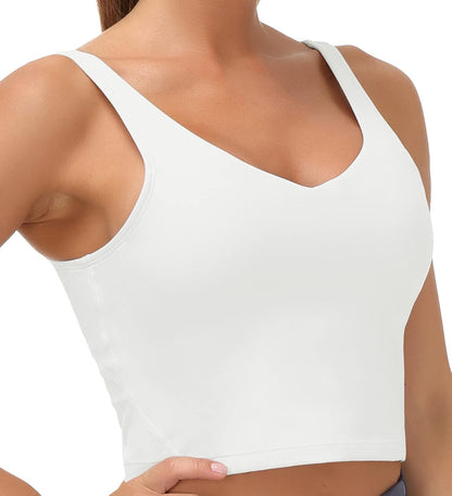 Women’s Longline Sports Bra Wirefree Padded