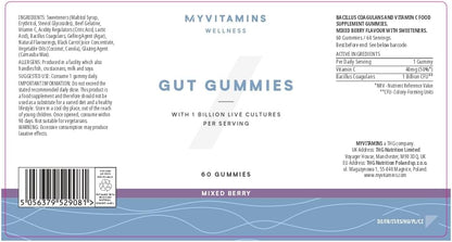 Myprotein Gut Gummies – Probiotic Gummies with Vitamin C