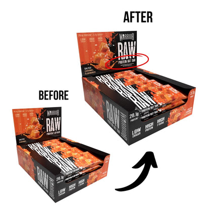 Warrior Raw Protein Bars