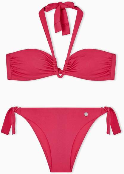 Emporio Armani Women's Bandeau+Brief Bikini Bikini Set (Pack of 2)