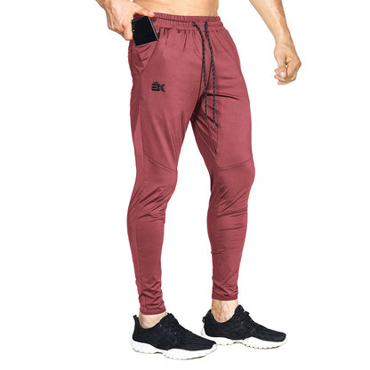 BROKIG Mens Stretch Running Tracksuit Bottoms