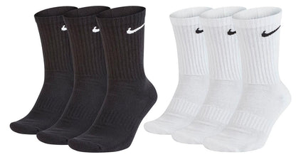 NIKE Unisex U Nk Everyday Cush Crew 3pr Socks