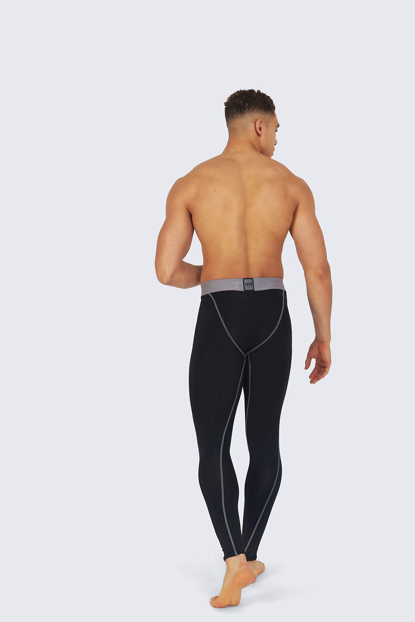 TCA Men Boys Pro Performance Compression Leggings Thermal Base Layer Tights