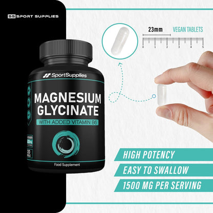 Magnesium Glycinate Supplements 1500mg