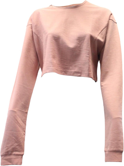 GYMSHARK Women's Pause Long Sleeve Crop Top