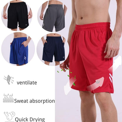 fovdtaa 5 Pack Mens Sports Shorts Men's Athletic Shorts with Pockets and Elastic Waistband, Quick Dry Workout Shorts for Men Running Trousers