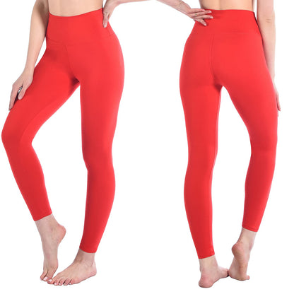 SINOPHANT High Waisted Leggings for Women, Buttery Soft Elastic Opaque Tummy Control Leggings, Plus Size Workout Gym Yoga