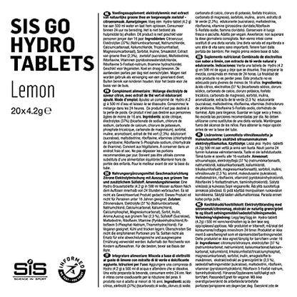 Science in Sport Hydro Electrolyte Tablets 20 pc