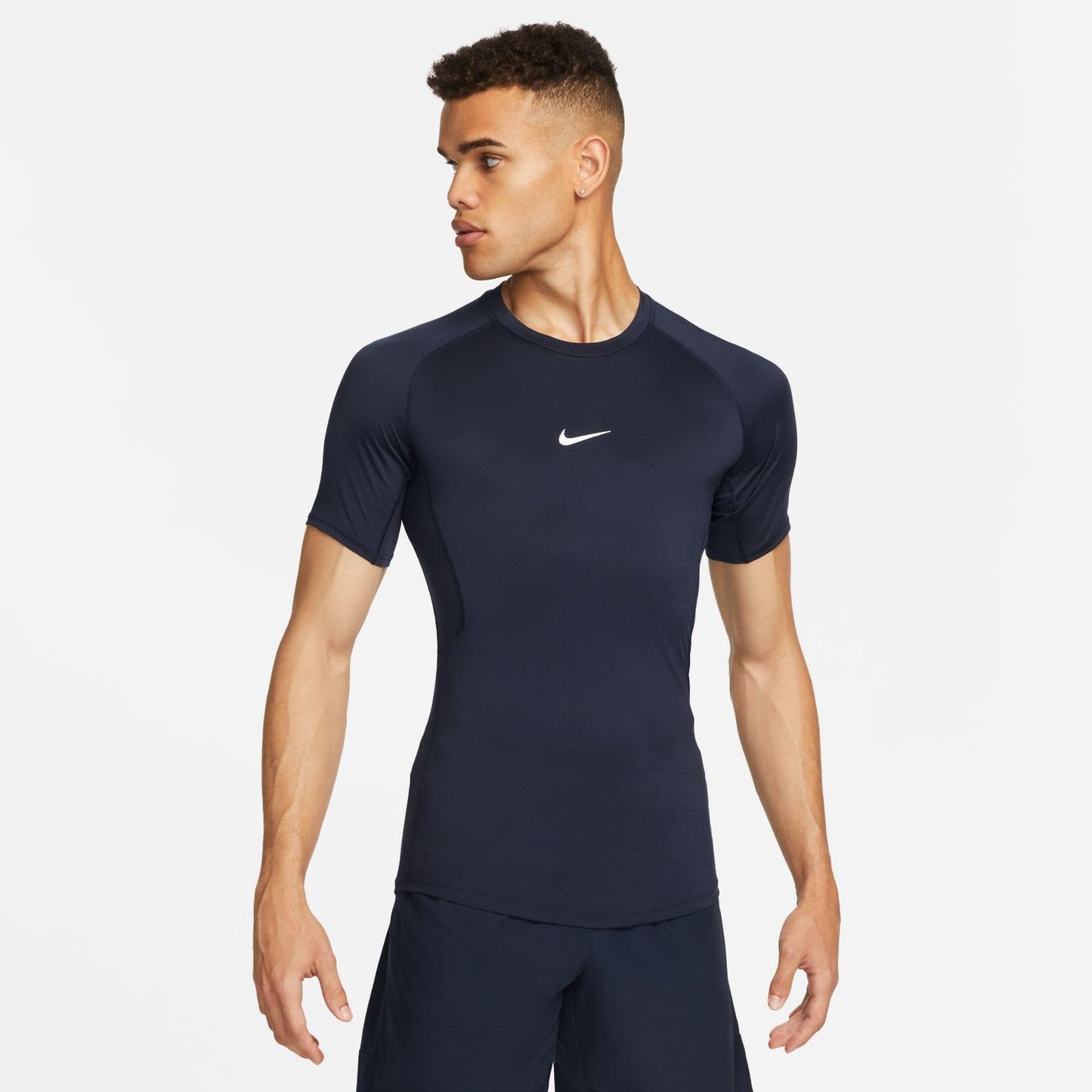 NIKE Men's M Np Df Tight Top Ss Sweatshirt